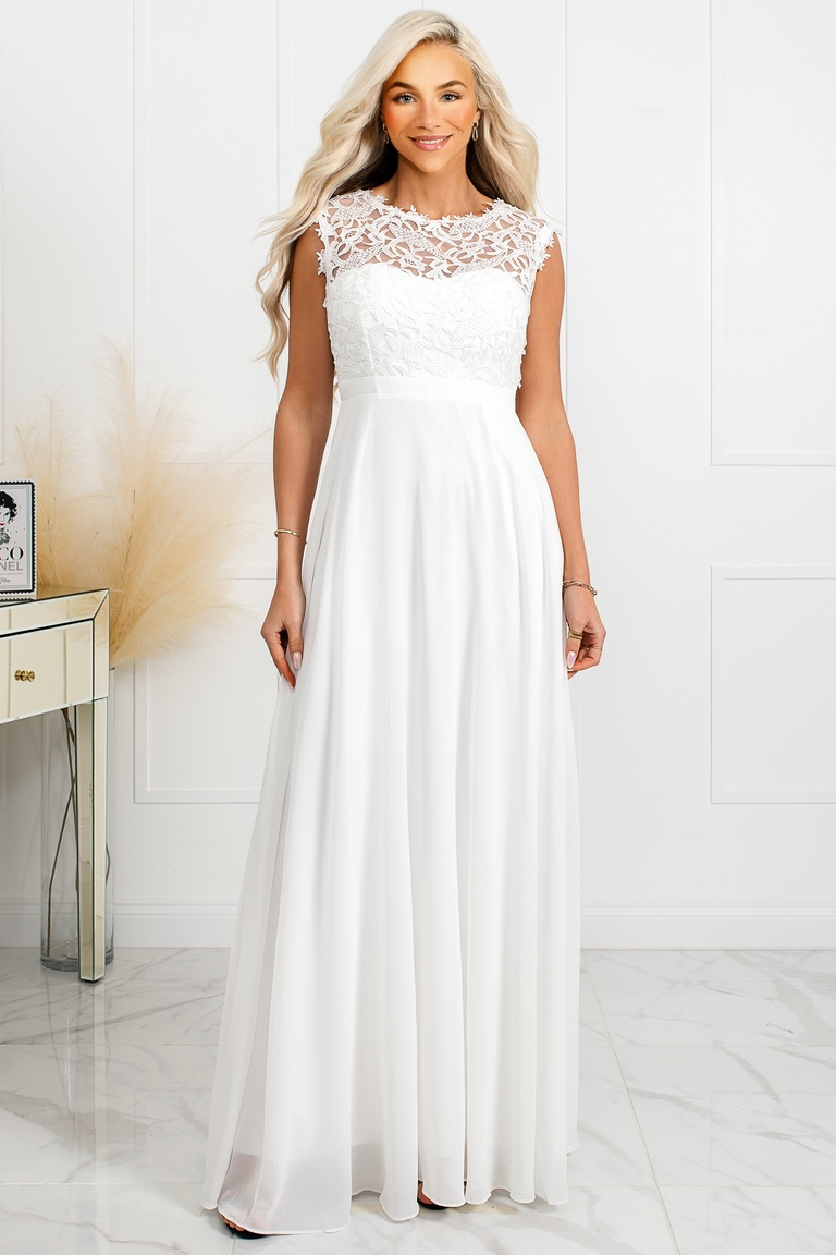 Balta maxi kleita MADONNA