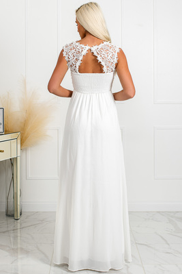 Balta maxi kleita MADONNA