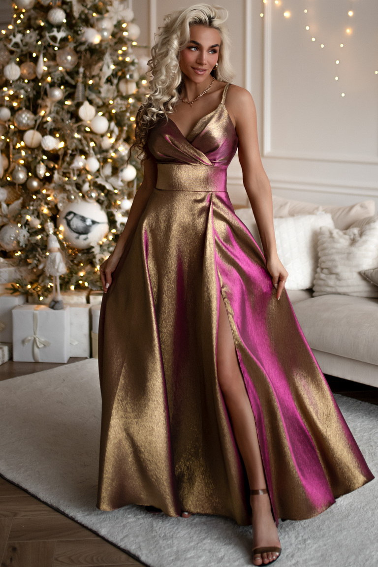 Denise Lux vara toņa maxi kleita