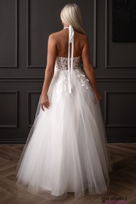 Balta kāzu kleita Addison maxi