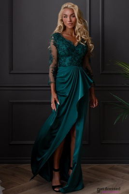 Zaļa maxi kleita Olympia