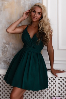 Zaļa izlaiduma kleita Valencia mini