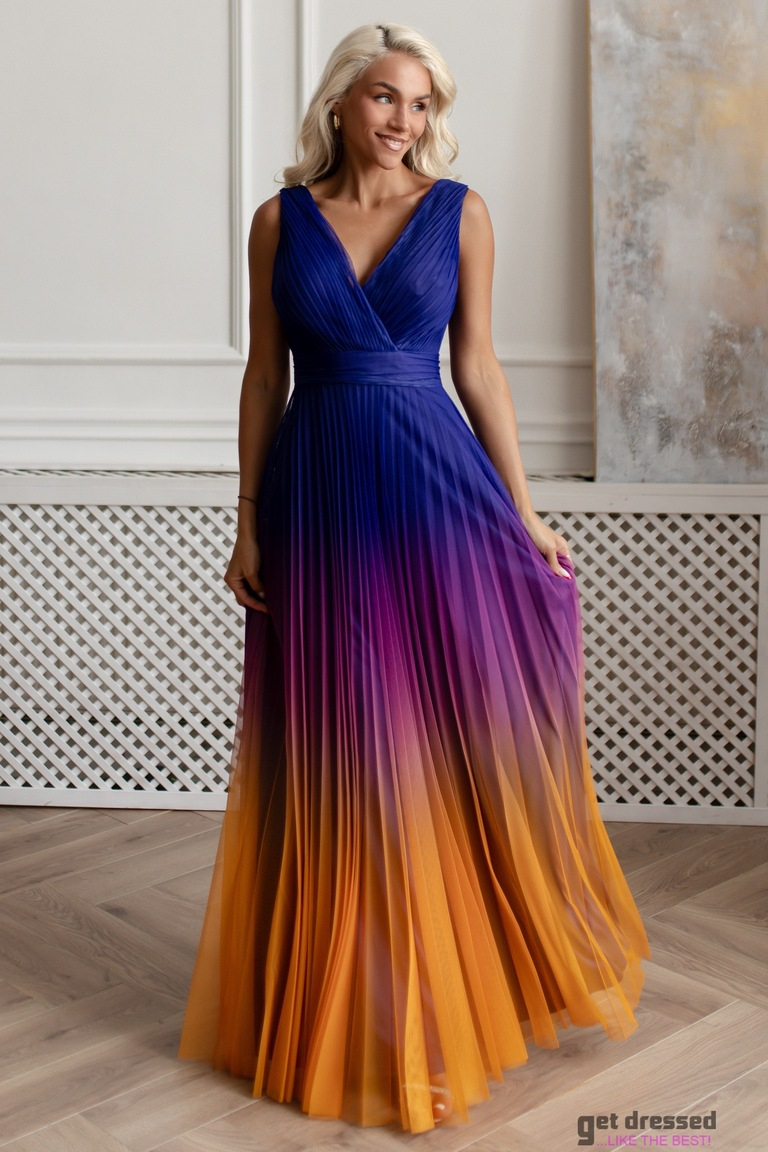 Ombre maxi kleita Leanne