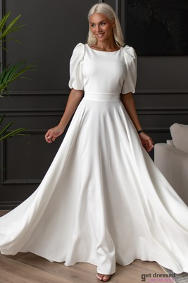 Balta kāzu kleita Deborah