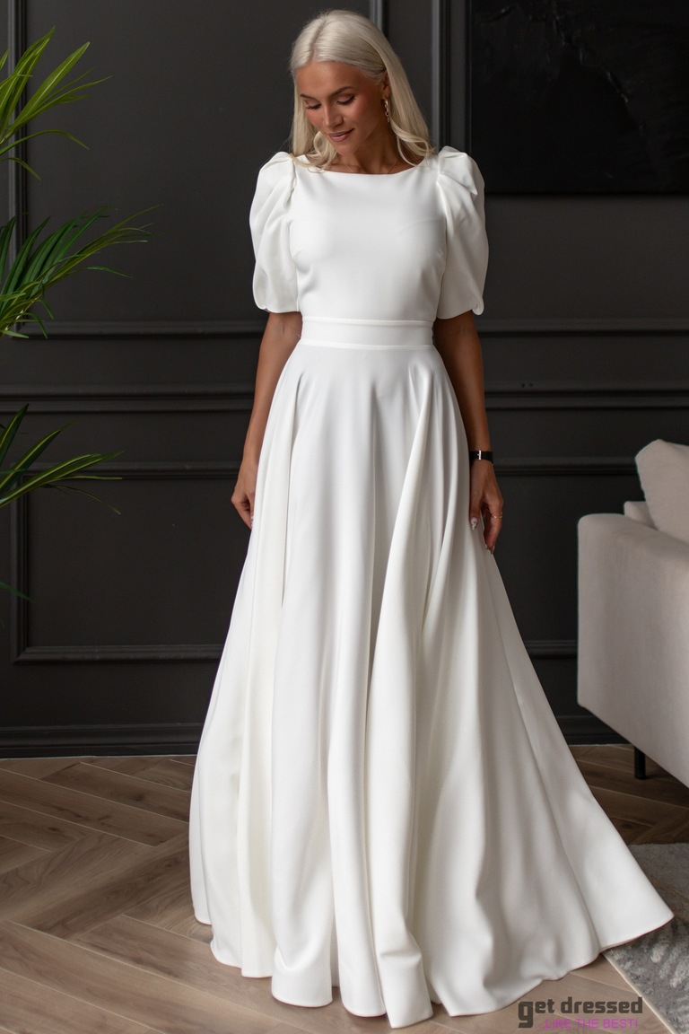 Balta kāzu kleita Deborah