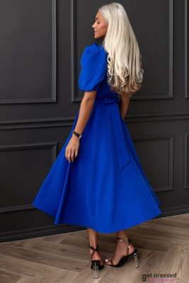 Zila midi kleita Deborah