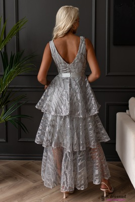 Pelēka maxi kleita Lale