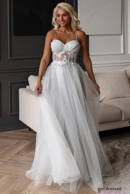 Pelēka maksi kleita Kailani