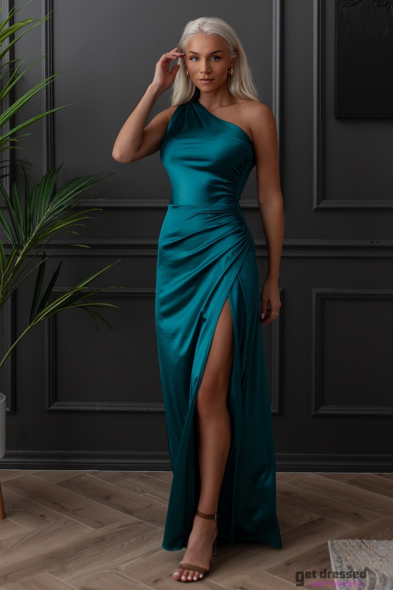 Zaļa maxi kleita Kendrix