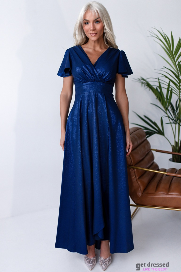 Tumši zila maksi kleita Franziska