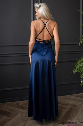 Tuļi zila korsetes kleita Tuuli