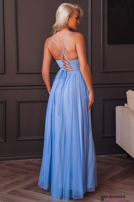 Ledus zilā vakarkleita Annabelle