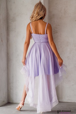 Lavandas krāsas izlaiduma kleita Eda.