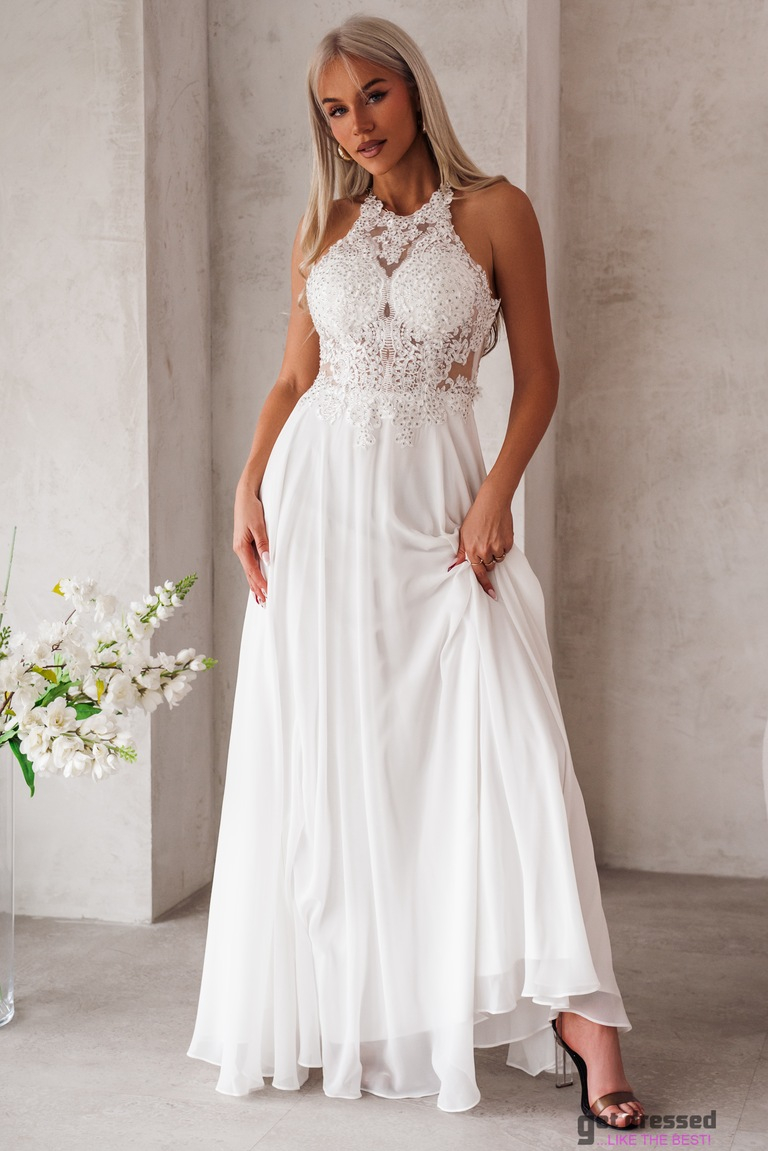 Balta kāzu kleita Harmony