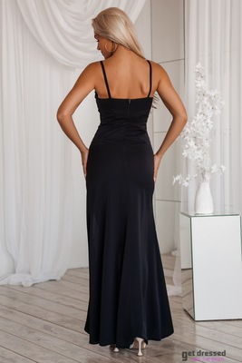 Melna maxi kleita Sophie