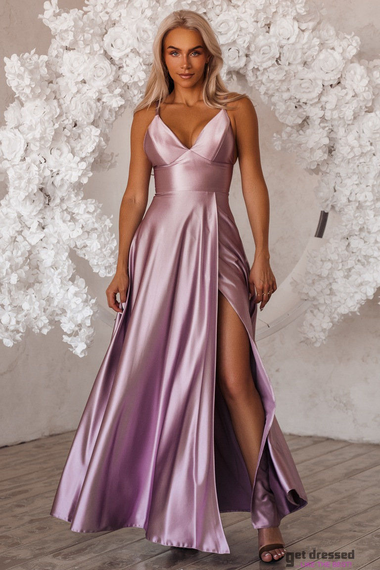 Gaiši zila maxi kleita Isabella