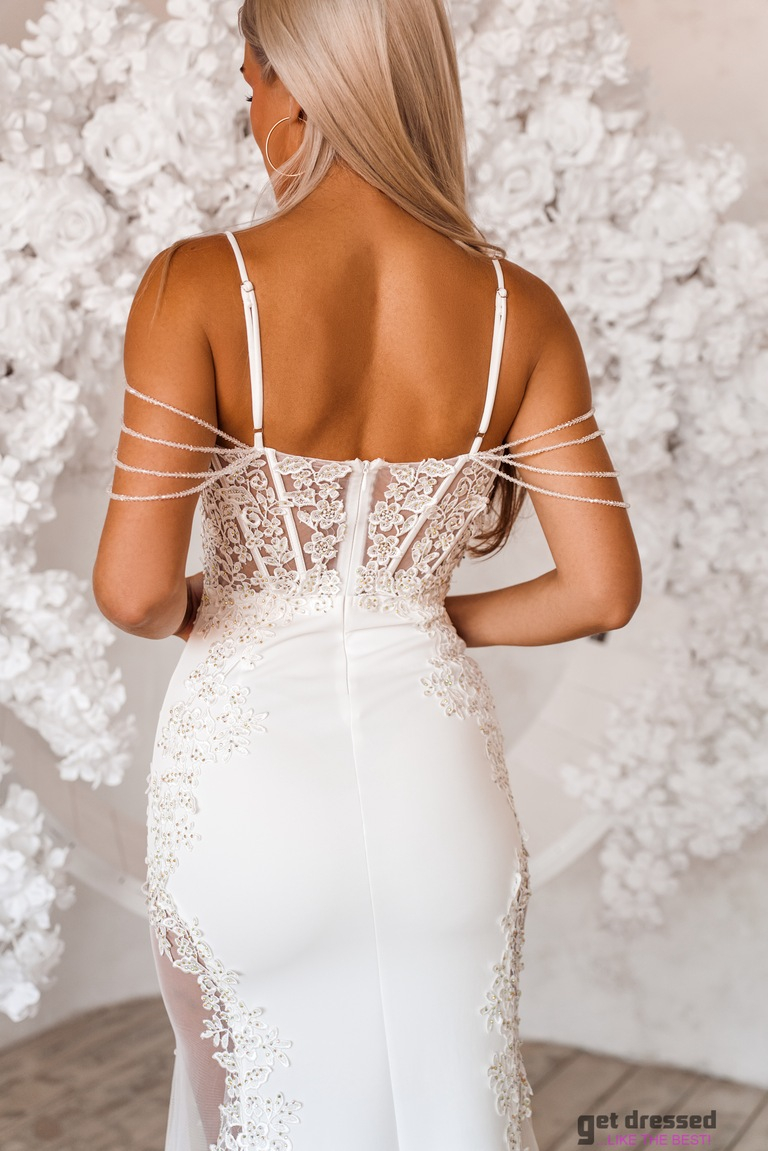 Baltā kāzu kleita Brooke