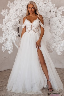 Balta kāzu kleita Marissa