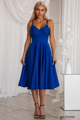 Zilā izlaiduma kleita Daisy