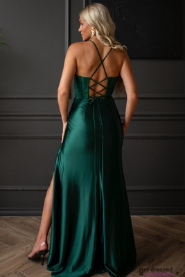 Zaļā vakarkleita Jenny