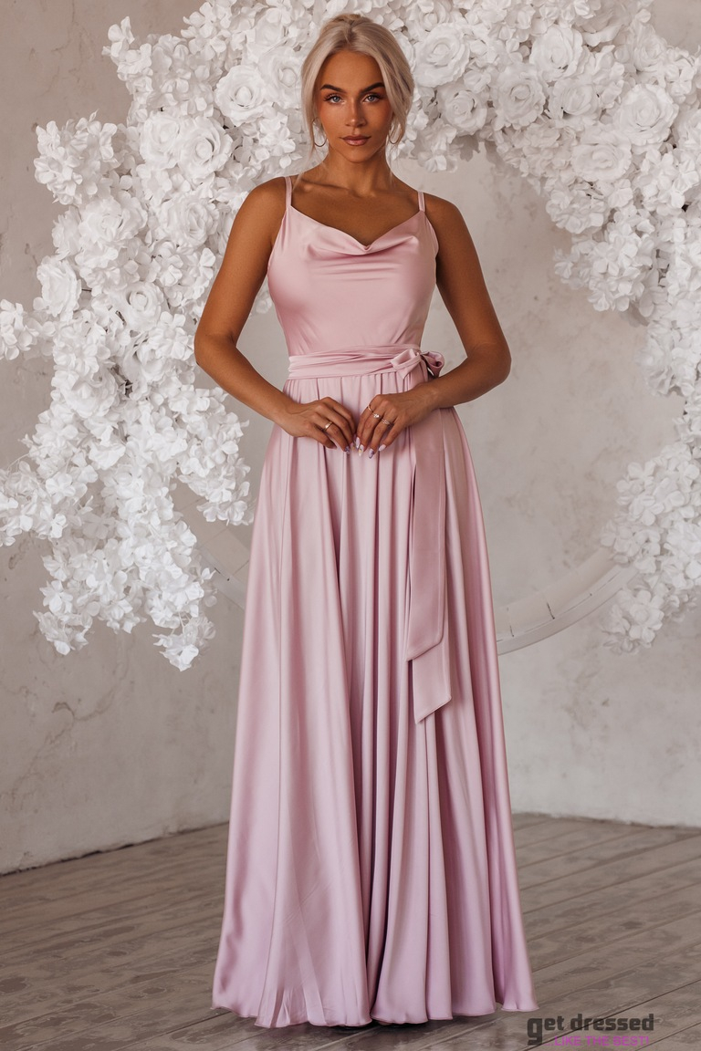 Light pink maxi dress Iliana