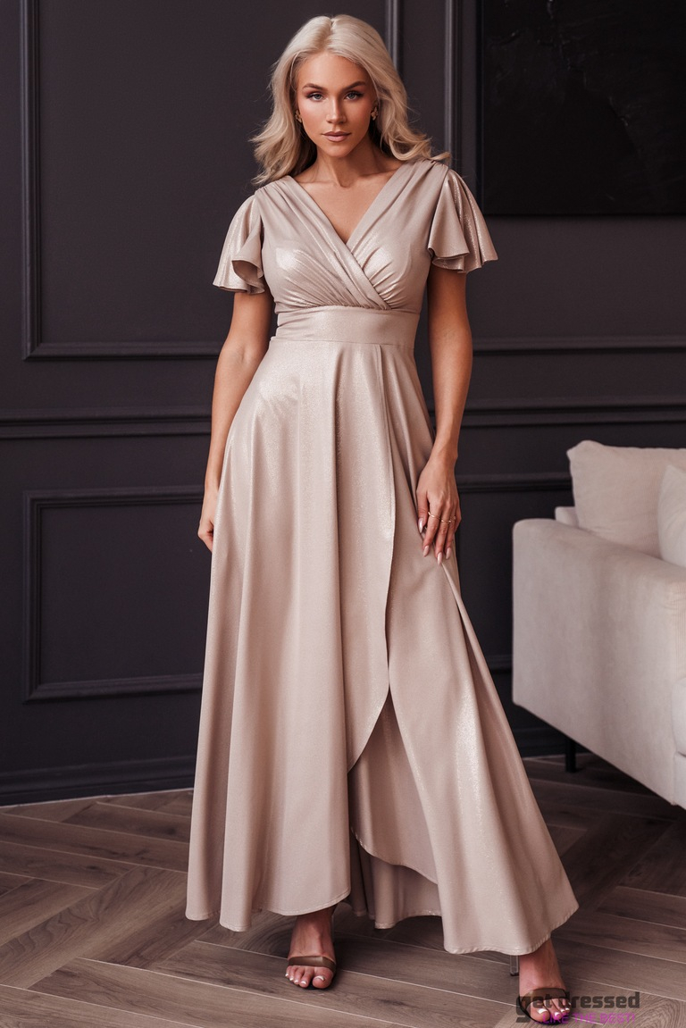 Zelta maxi kleita Franziska