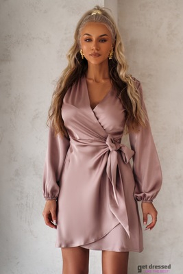 Mokka satÄ«na kleita Izzy