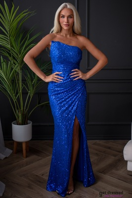 Zilā vizīšu kleita Greteliis