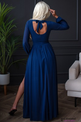 Tumši zila maksikleita Julianne