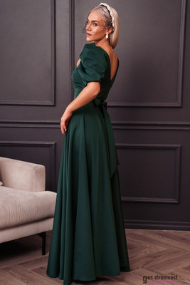 Zaļa maksikleita Deborah