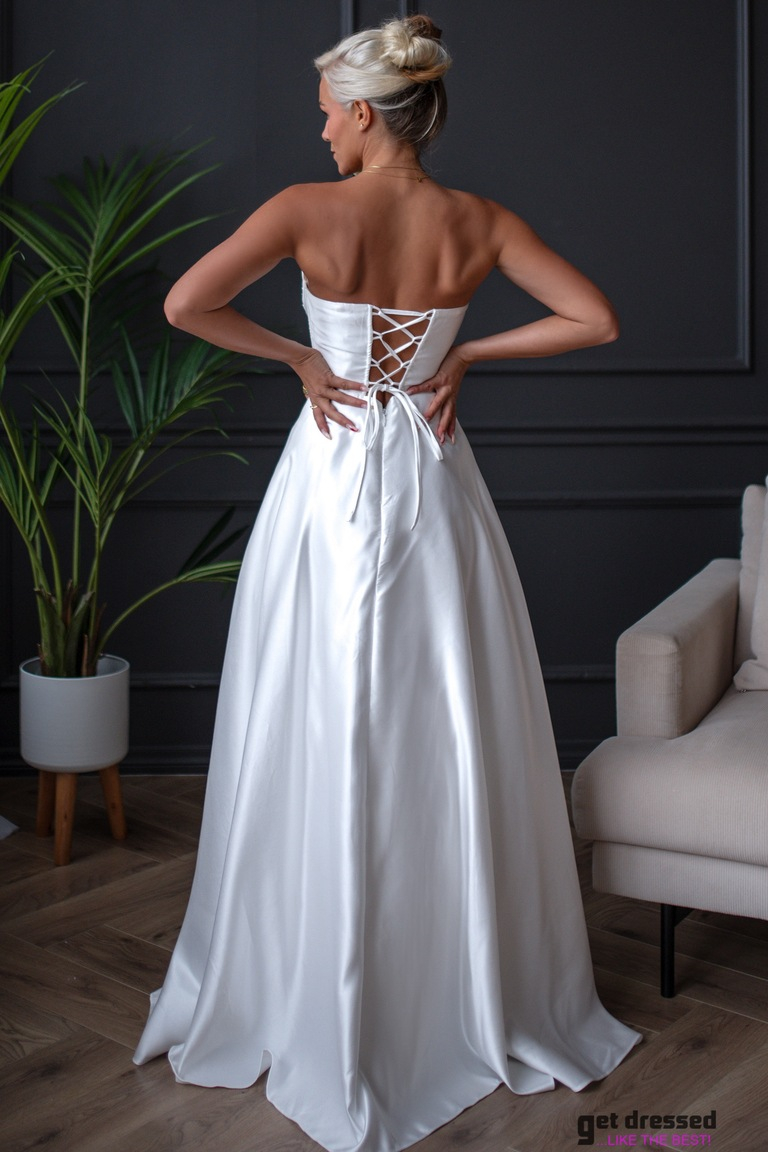 Kāzu kleita Jekaterina - Baltā