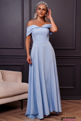 Maxi kleita Silla – gaiši zila