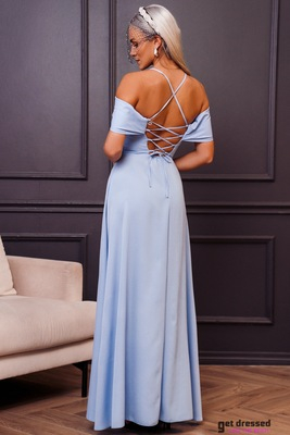 Maxi kleita Silla – gaiši zila