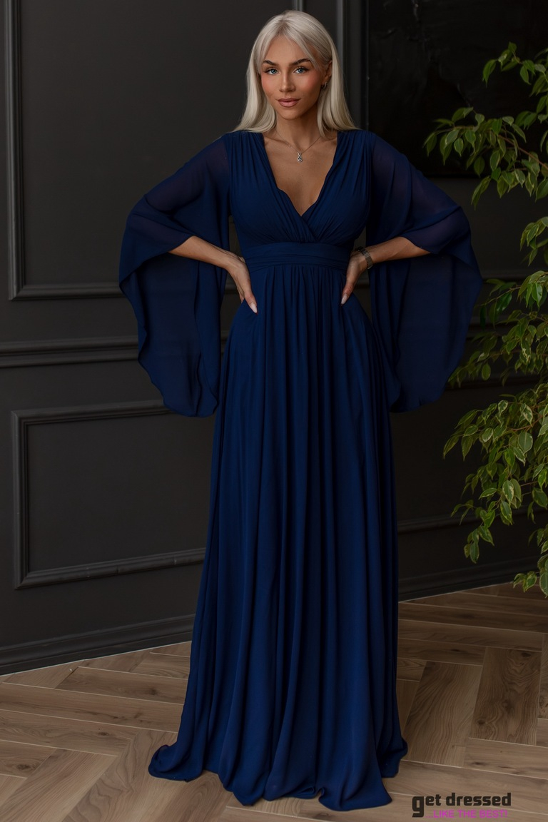 Maxi kleita Sloane – tumši zila 