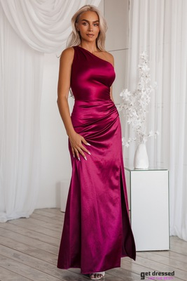 Izlaiduma kleita Kendrix – Bordo