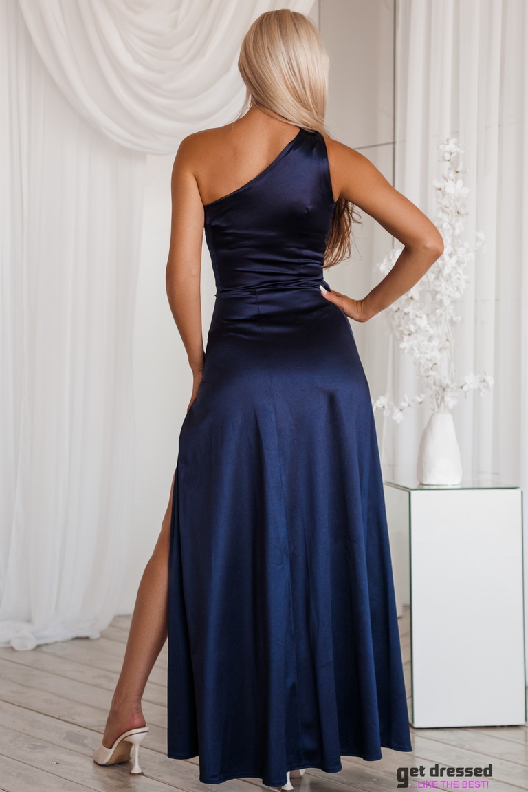 Izlaiduma kleita Kendrix – tumši zila