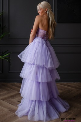 izlaiduma kleita Maren – violeta