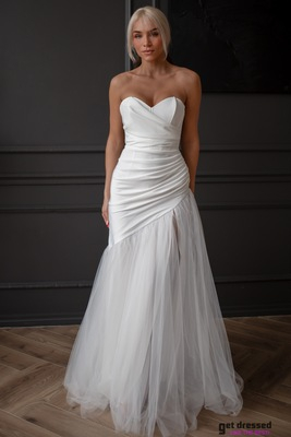 kāzu Kleita Lende – Balta