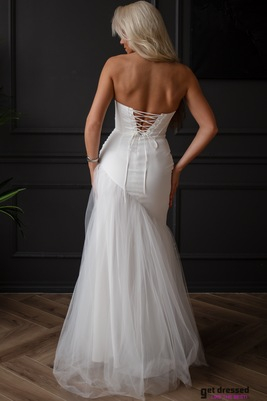 kāzu Kleita Lende – Balta