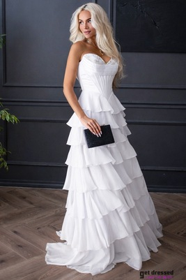 Kāzu kleita Kertu – Balta