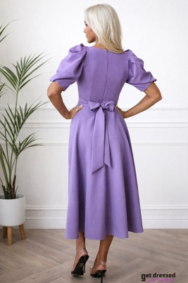 Midi kleita Deborah II – Lavandas violeta