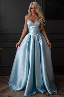 Svētku kleita Merrit II – Gaiši Zila