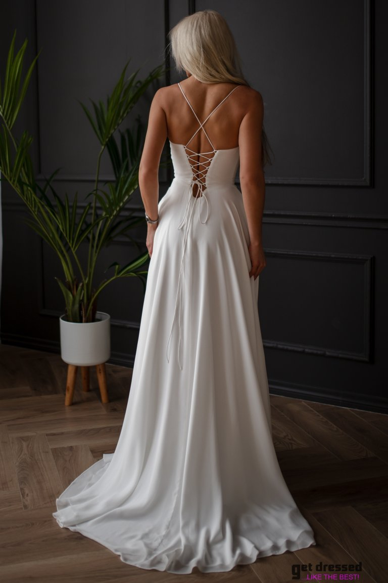 Kāzu Kleita Rachel – Balta