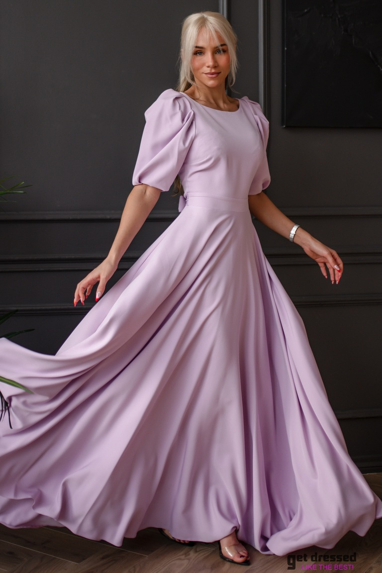 Maxi kleita Deborah – Gaiši Violeta