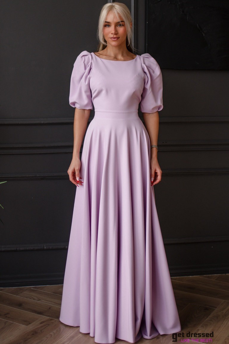 Maxi kleita Deborah – Gaiši Violeta