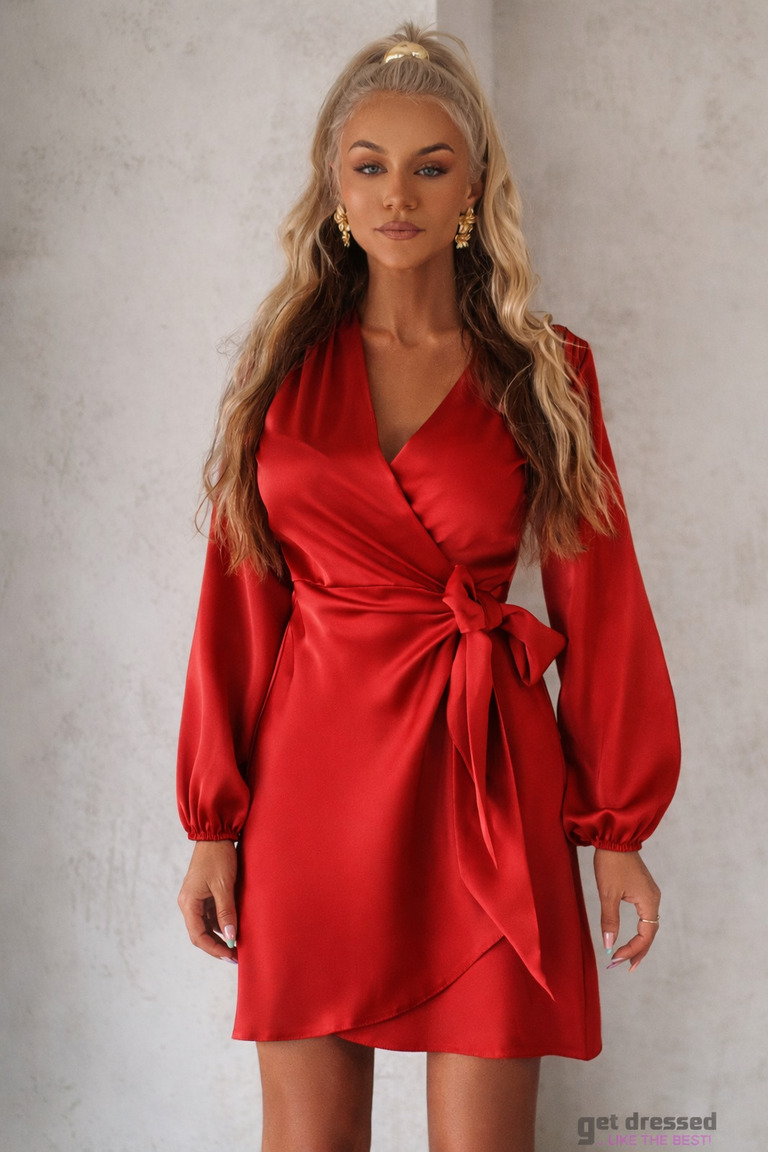 Mini Kleita Izzy – Sarkana