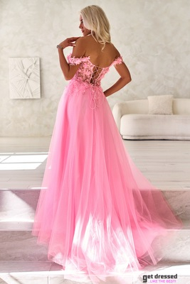 Maxi Kleita Kristella – Konfekšu Rozā