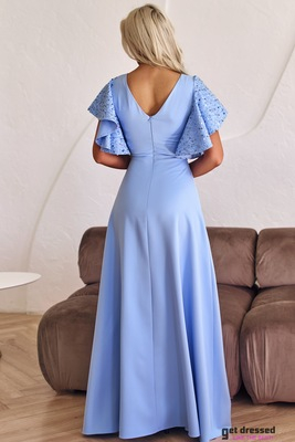 Maxi Kleita Zara – Gaiši Zila