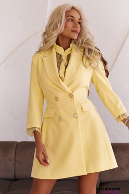 Blazer kleita Minny – Dzeltena
