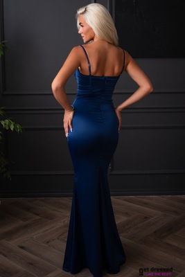 Maxi Kleita Leena – Tumši Zila